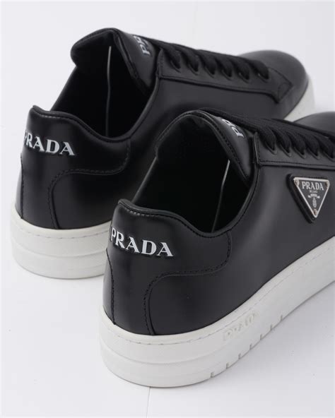 prada men sneakers black|authentic men Prada sneakers.